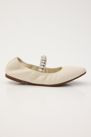 staccato 350IA112-2070（ビジューベルトライトバレエシューズ）