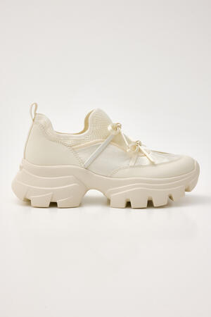 staccato 350IA149-9295（ホーミーリボンボリュームスニーカー）