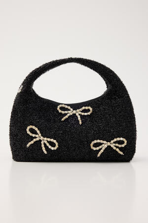 staccato 350IA255-5025（ルリーパールリボンハンドバッグ）