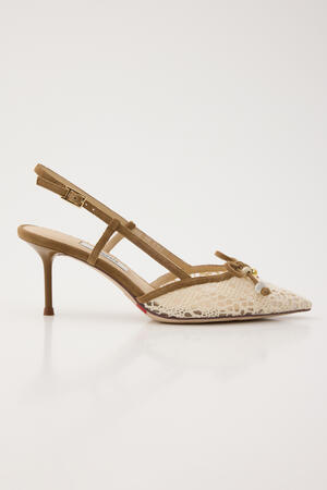 staccato 350JS111-1060（クロシェエバックオープンパンプス）