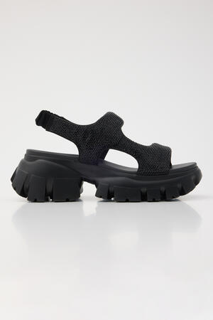 staccato 350JS136-6715（コスモスラギッドソールサンダル）