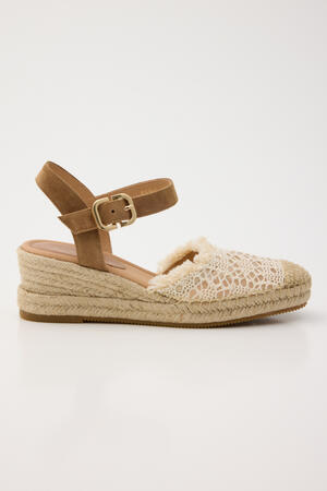 staccato 350JS137-7025（クロシェエスパドリーユサンダル）