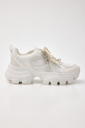 staccato 350JS149-9095（ドルチェチャームレースコンビムスニーカー）